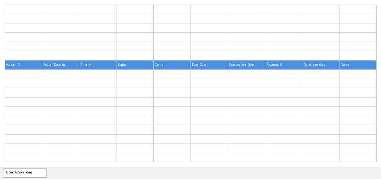 Requirements Traceability Matrix preview